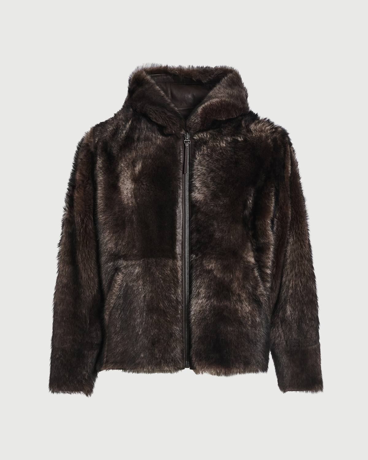 Reversible Toscana lambskin hoodie - Yves Salomon - New Fall Winter Collection
