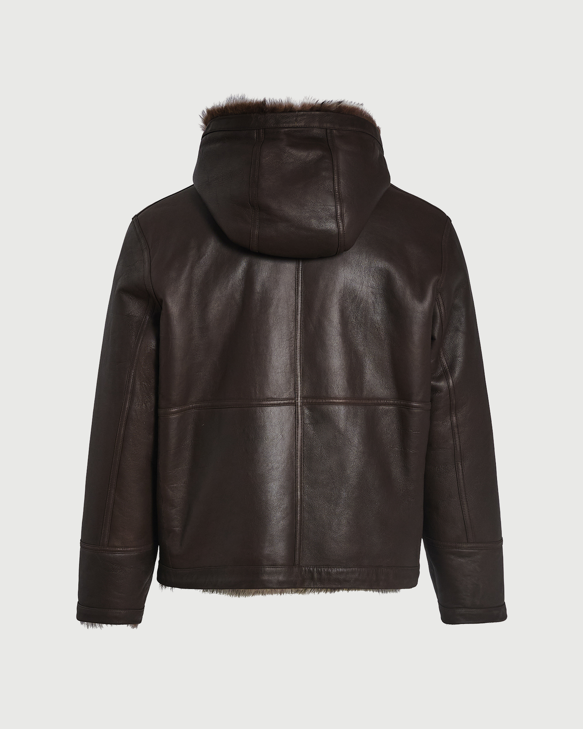 Reversible Toscana lambskin hoodie - Yves Salomon - New Fall Winter Collection