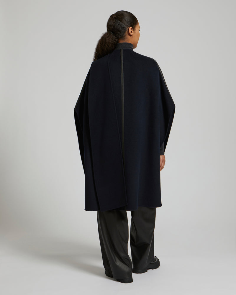 Cashmere wool cape