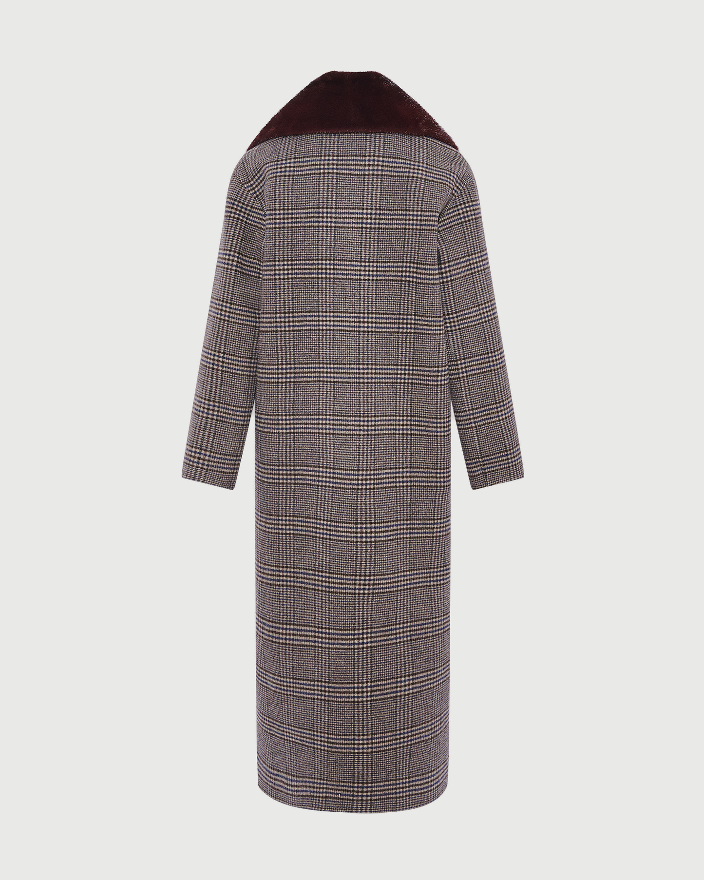  Long cashmere wool coat with mink fur collar - Yves Salomon - New Fall Winter Collection