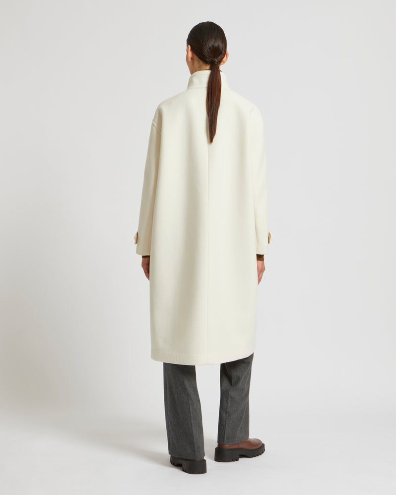 Maxi wool coat