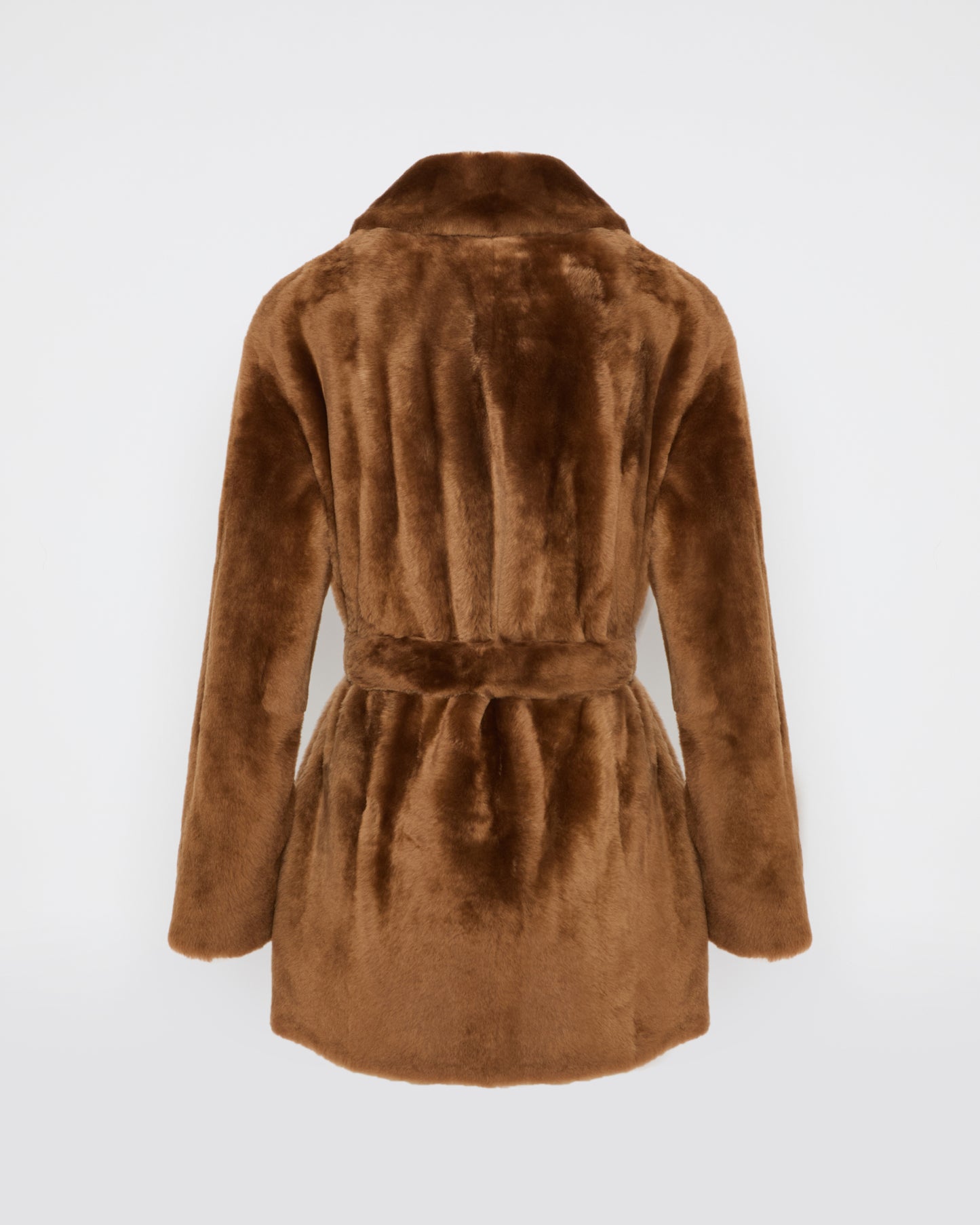 Black Friday 2025- Double-breasted shearling coat