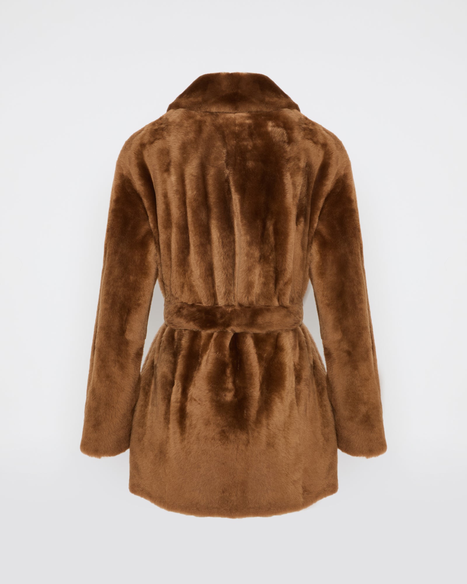 Black Friday 2025- Double-breasted shearling coat