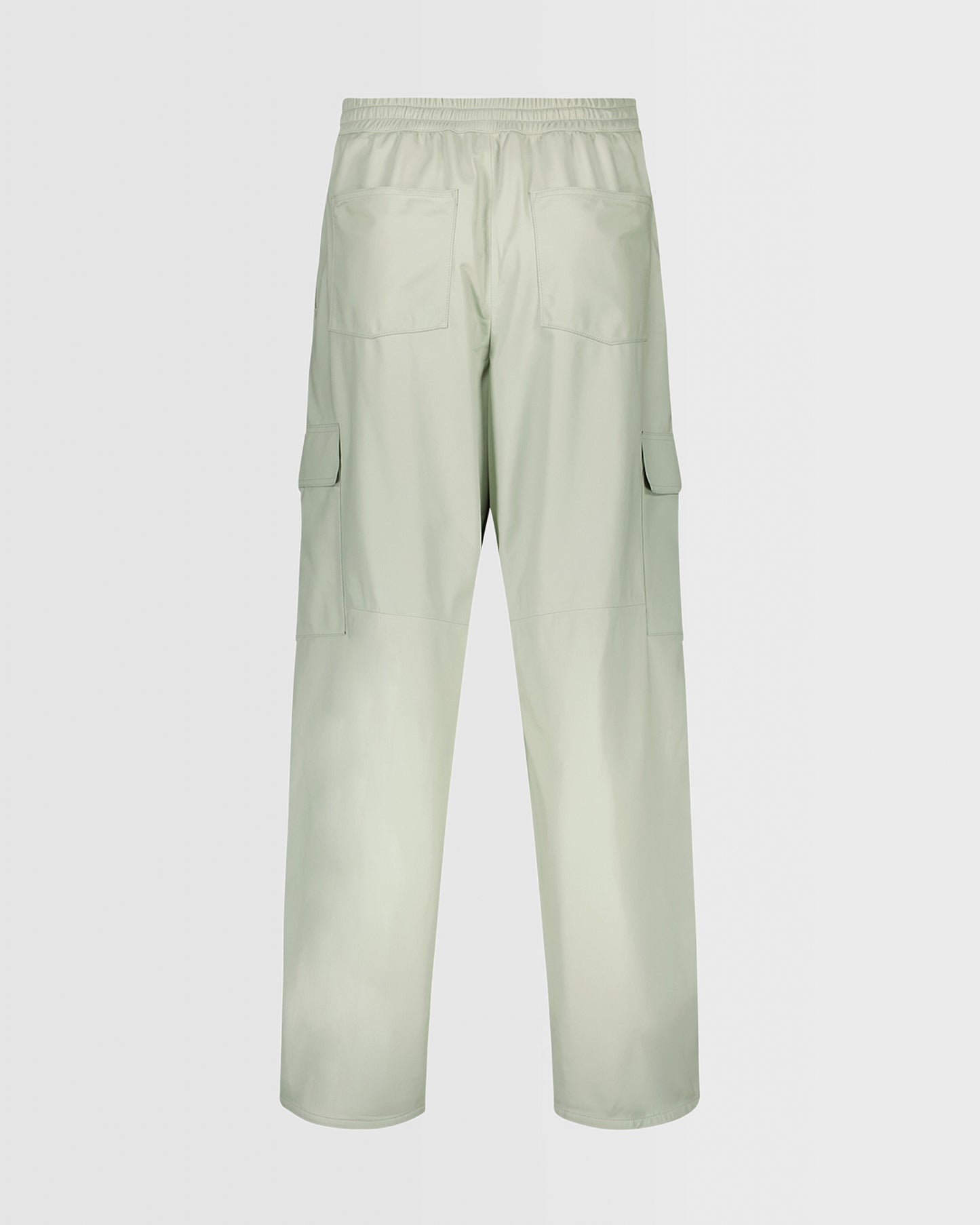 Cargo trousers in lamb leather