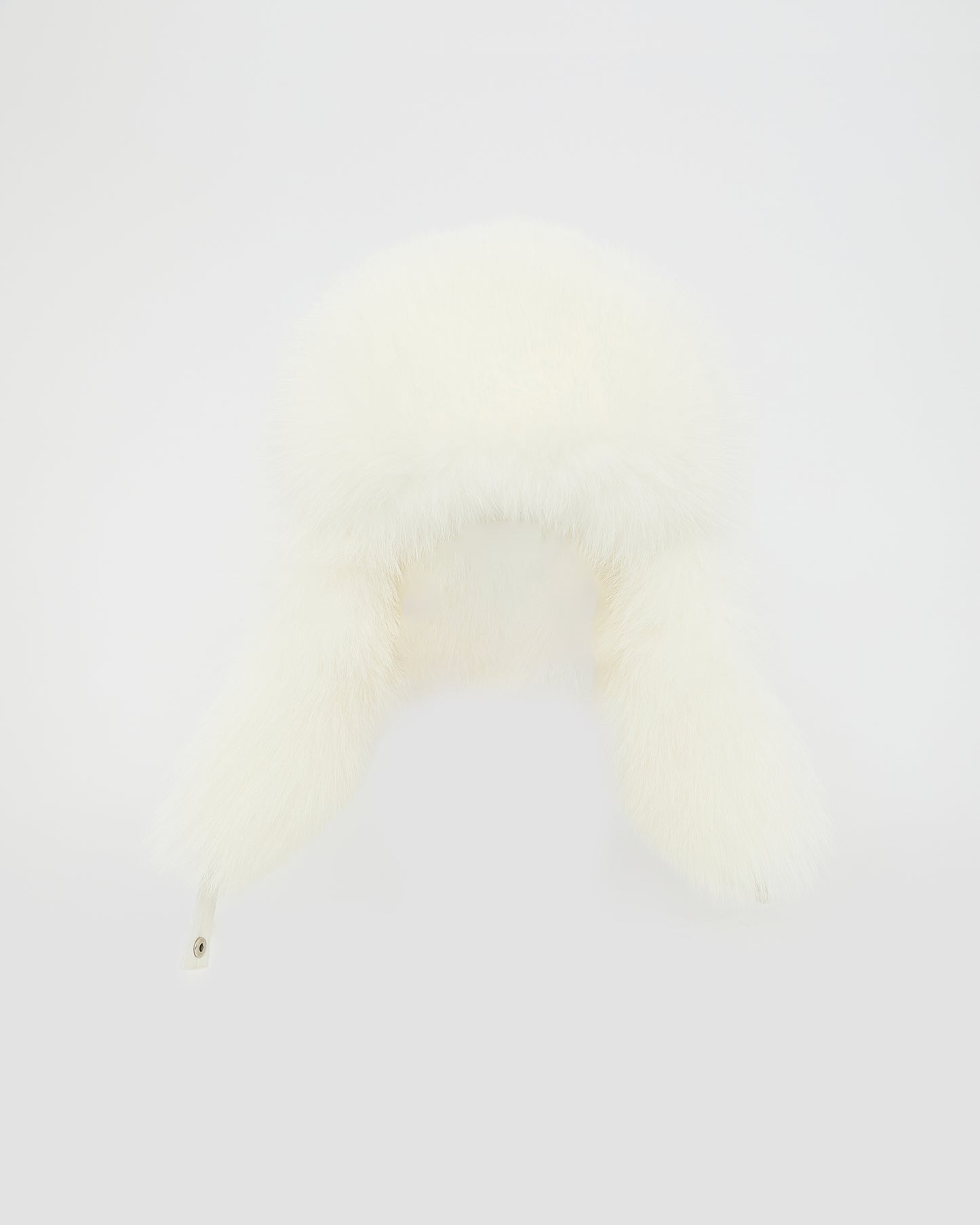 Technical fabric ushanka with fox fur -Yves Salomon