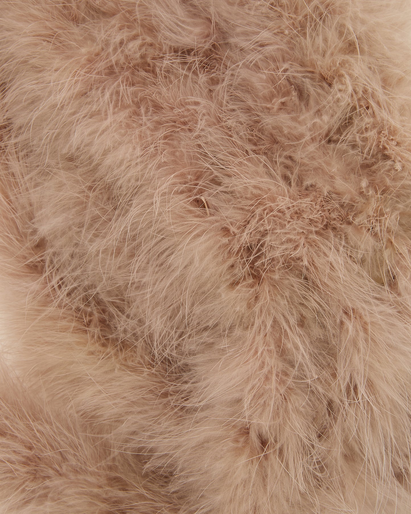 Maxi feather fringe scarf