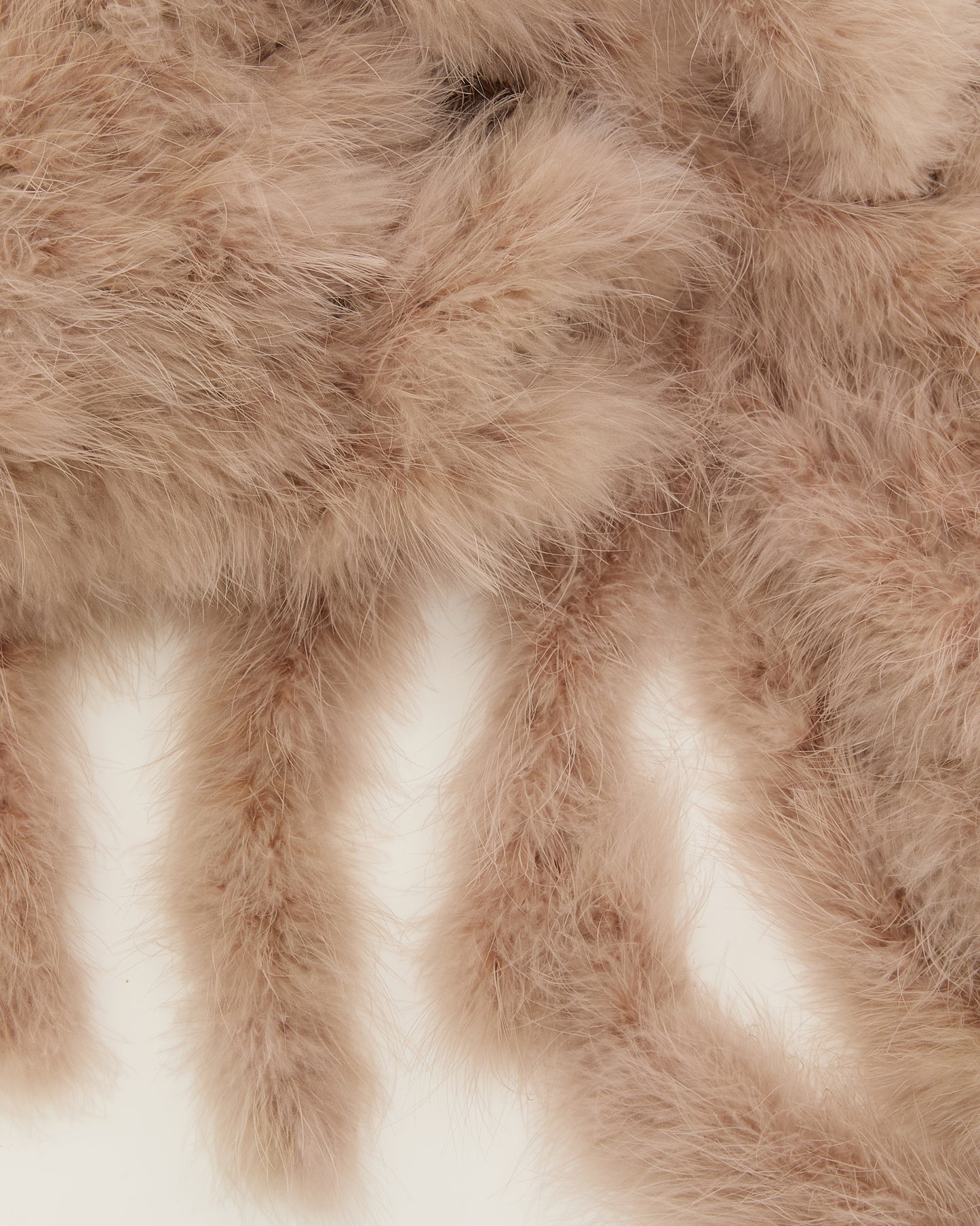 Maxi feather fringe scarf