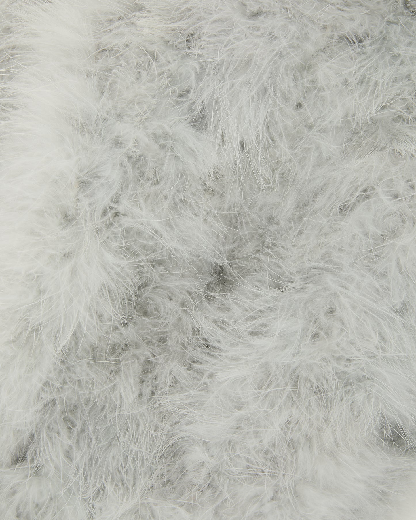 Maxi feather fringe scarf