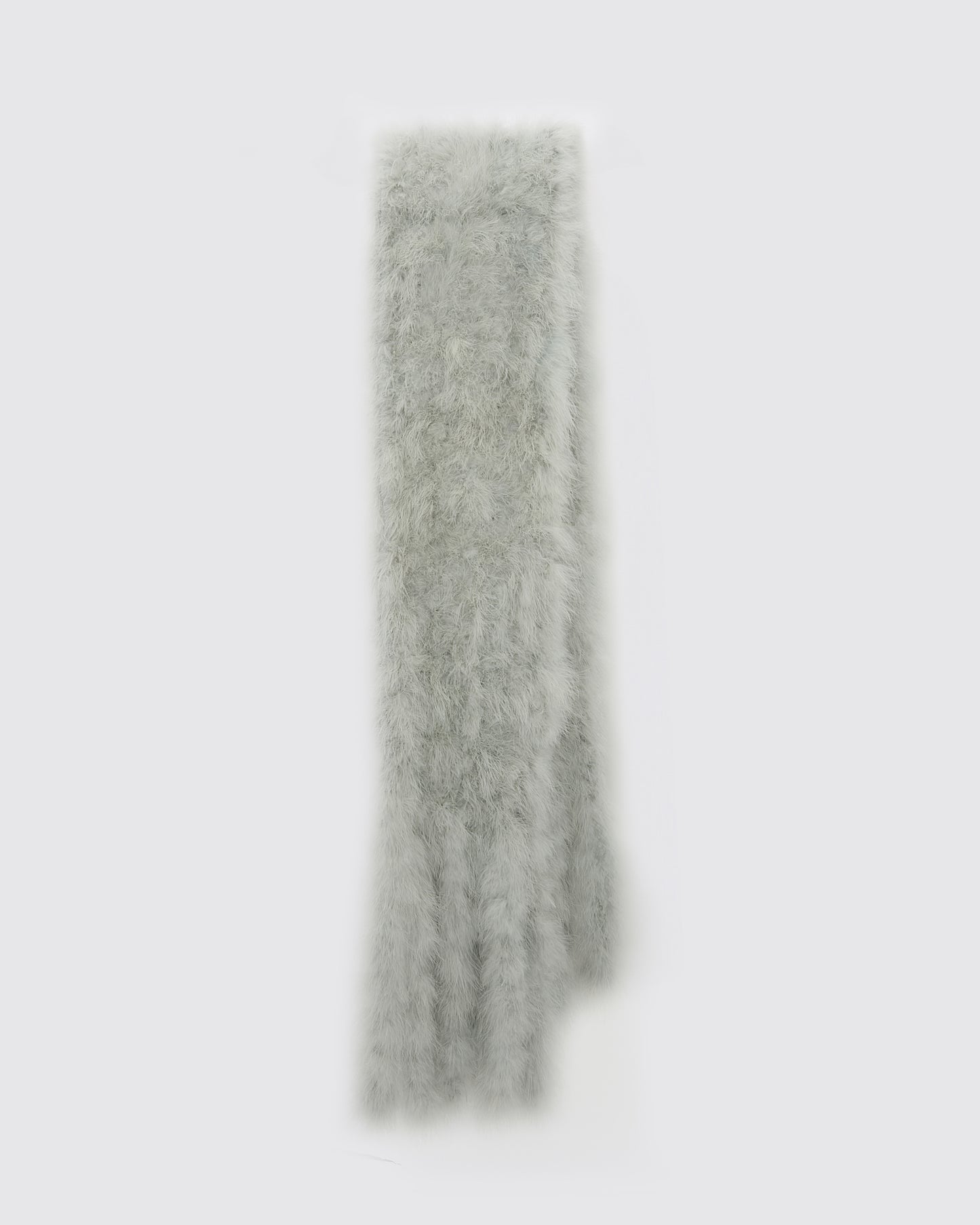 Maxi feather fringe scarf