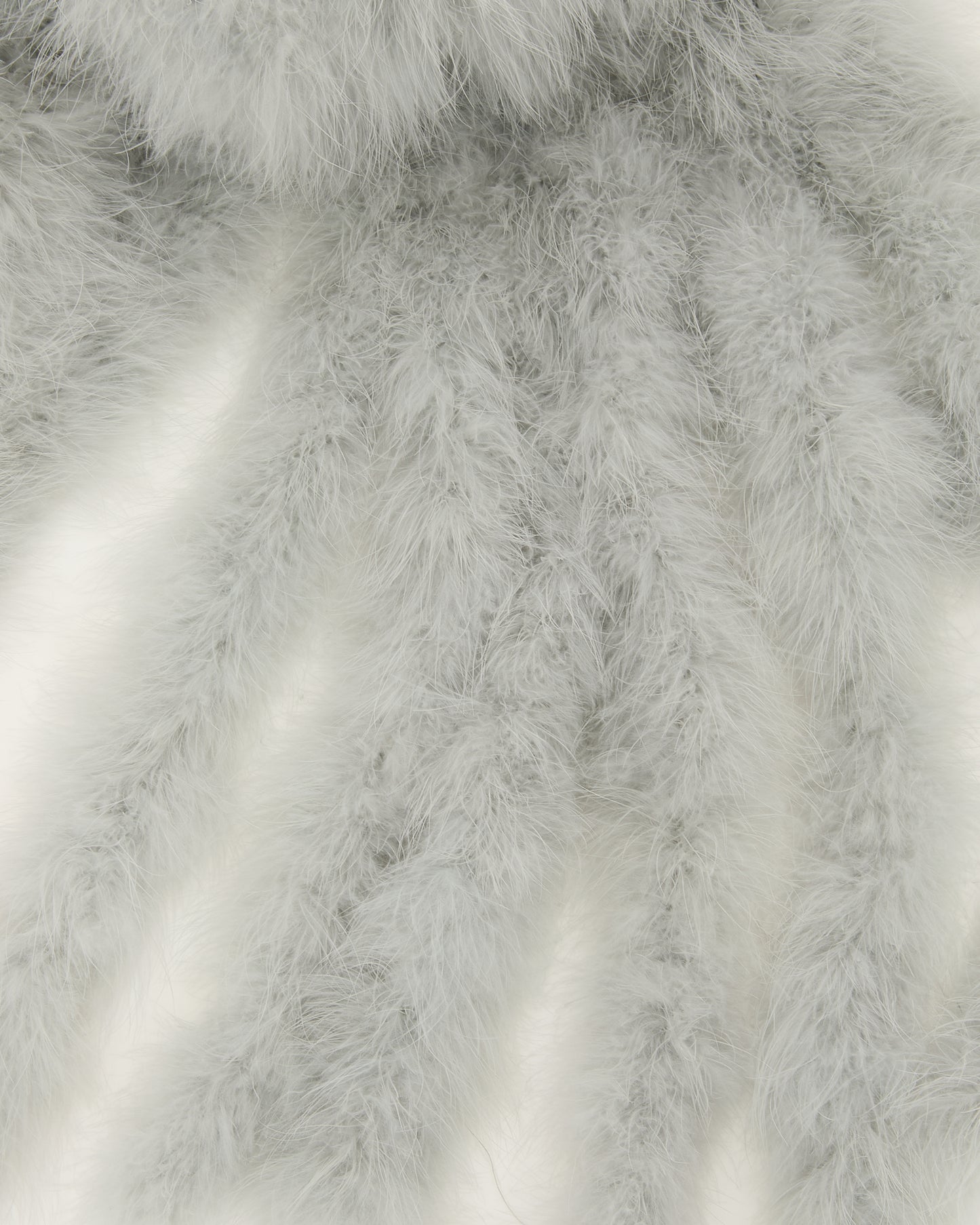 Maxi feather fringe scarf