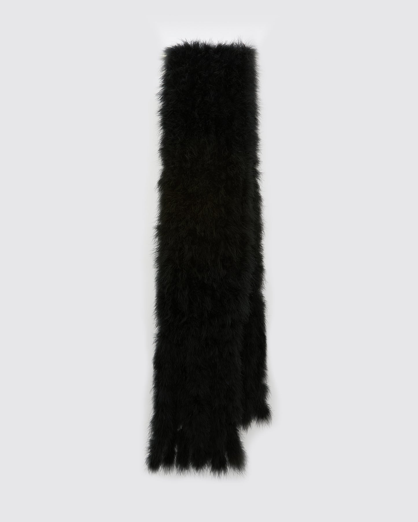 Maxi feather fringe scarf