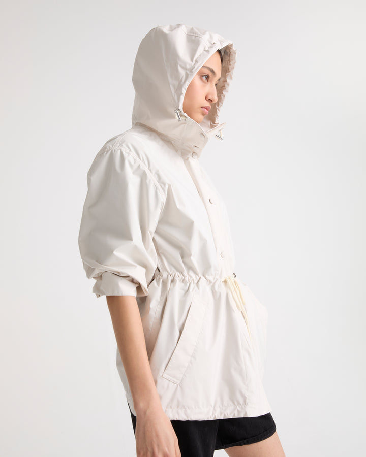 Summer sale -  Technical fabric parka - Yves Salomon