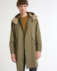 Waterproof cotton-blend parka