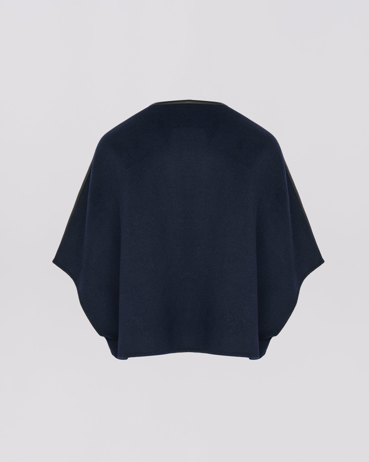 Winter sale & boxing day  -Short double-sided wool-blend cape