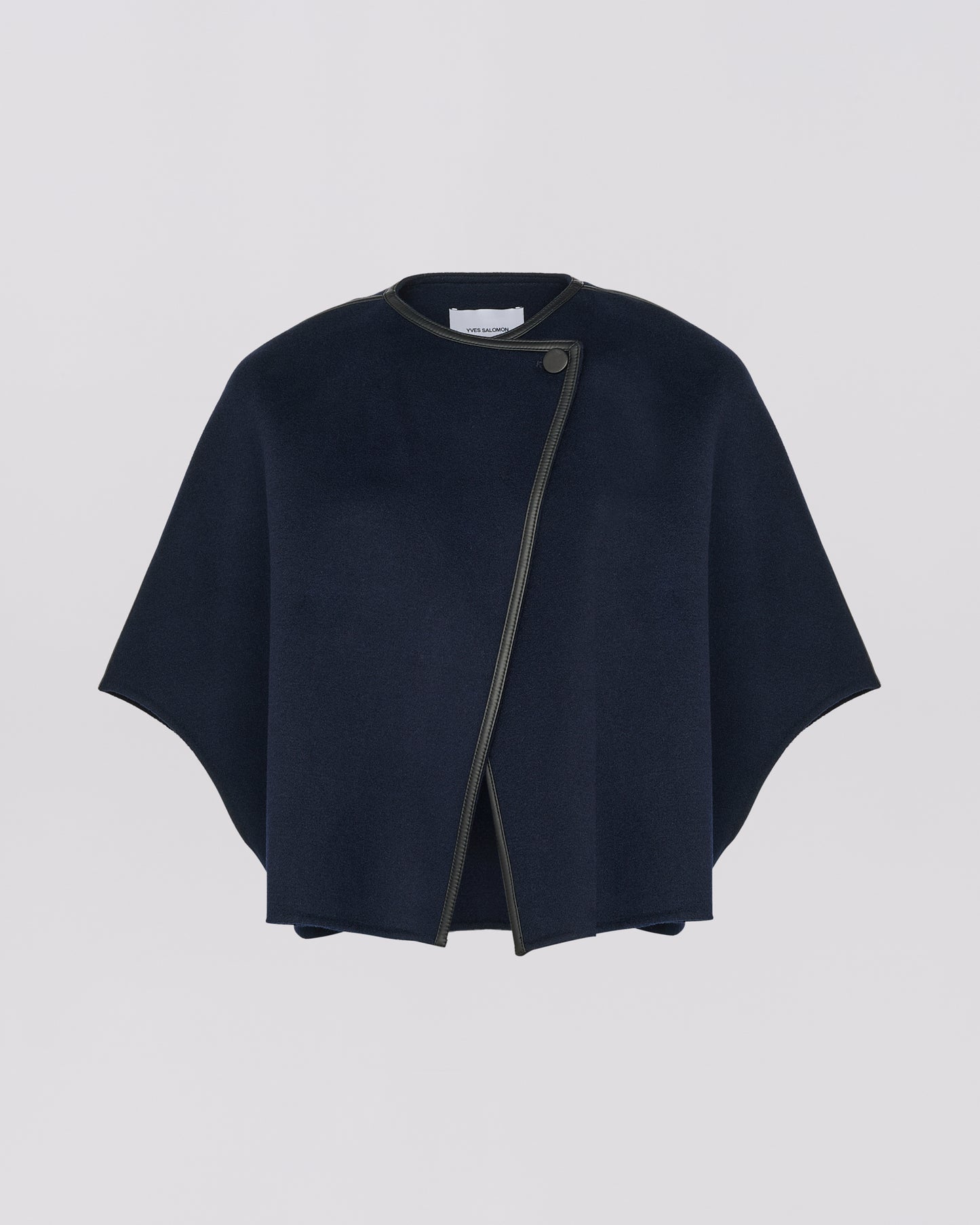 Winter sale & boxing day  -Short double-sided wool-blend cape