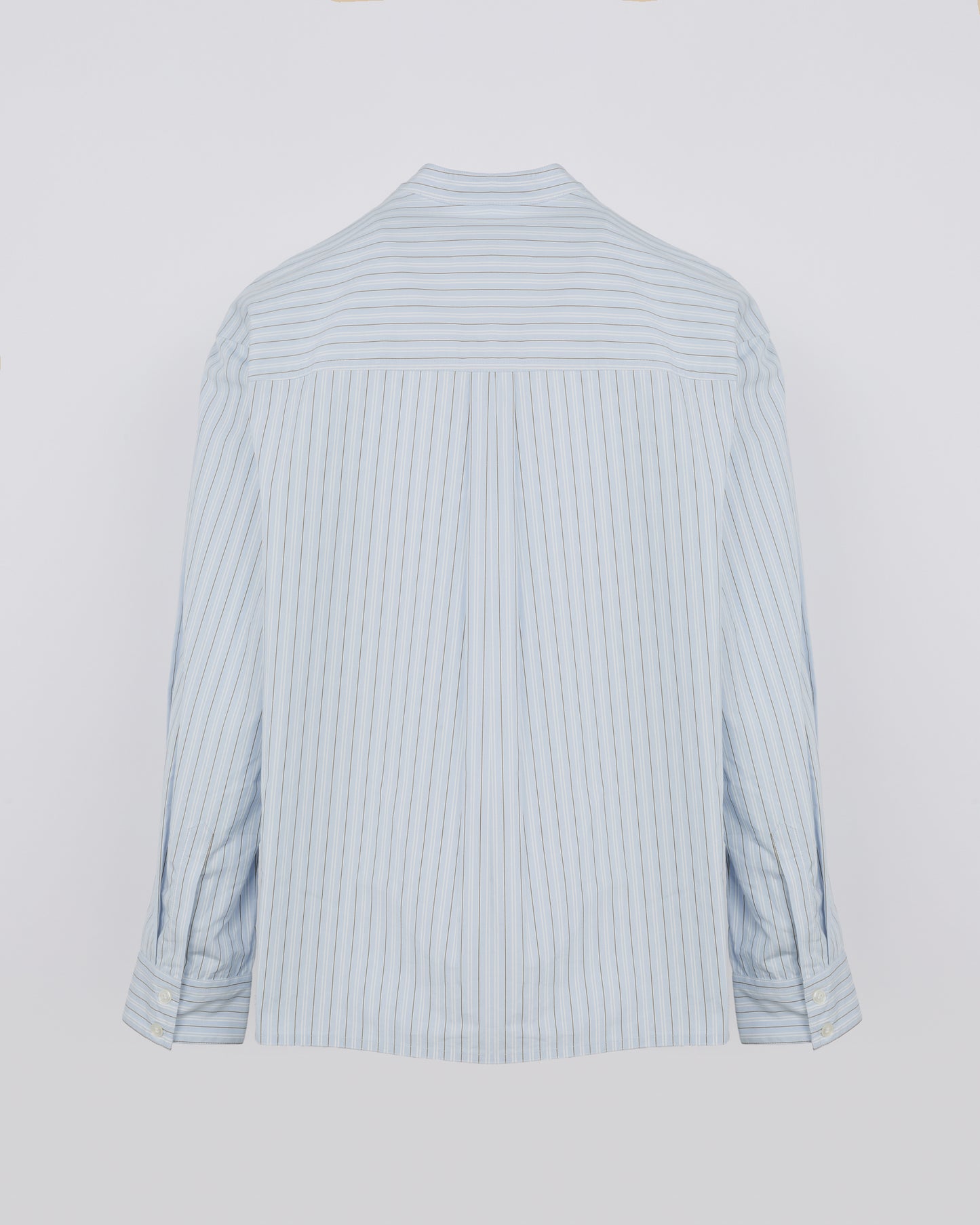 Summer sale -  Striped cotton poplin blouse - Yves Salomon