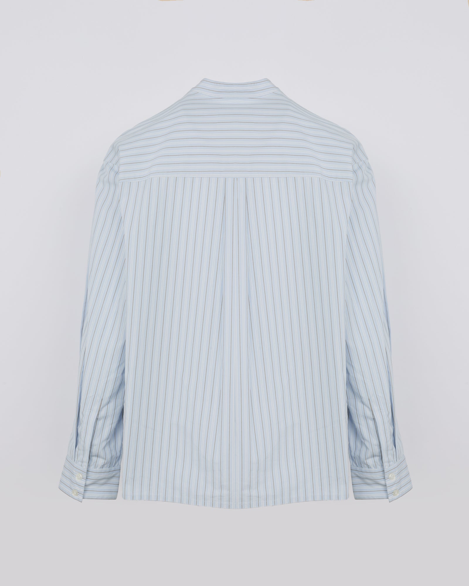Summer sale -  Striped cotton poplin blouse - Yves Salomon