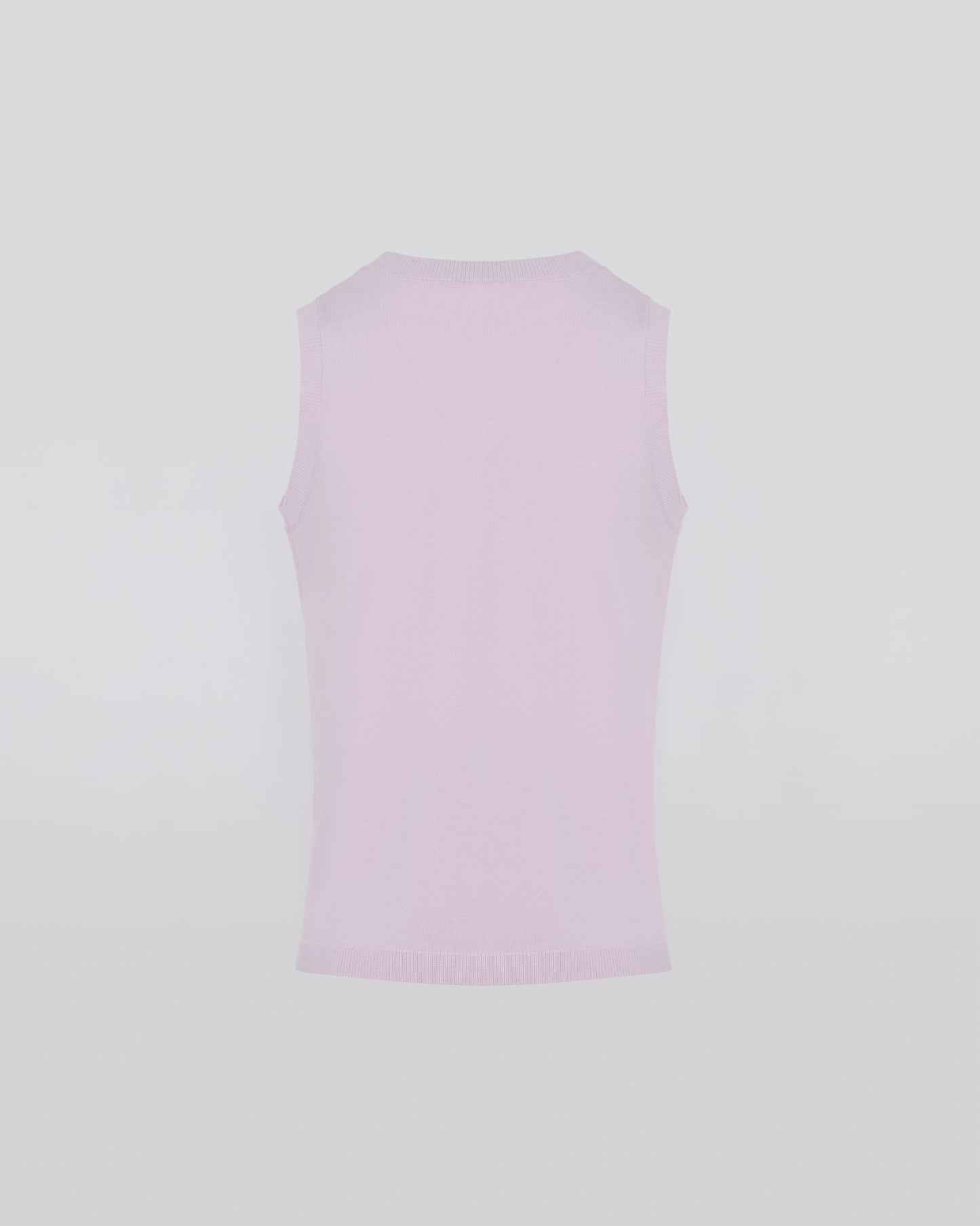 Summer sale -  Wool-cashmere knit tank top - Yves Salomon