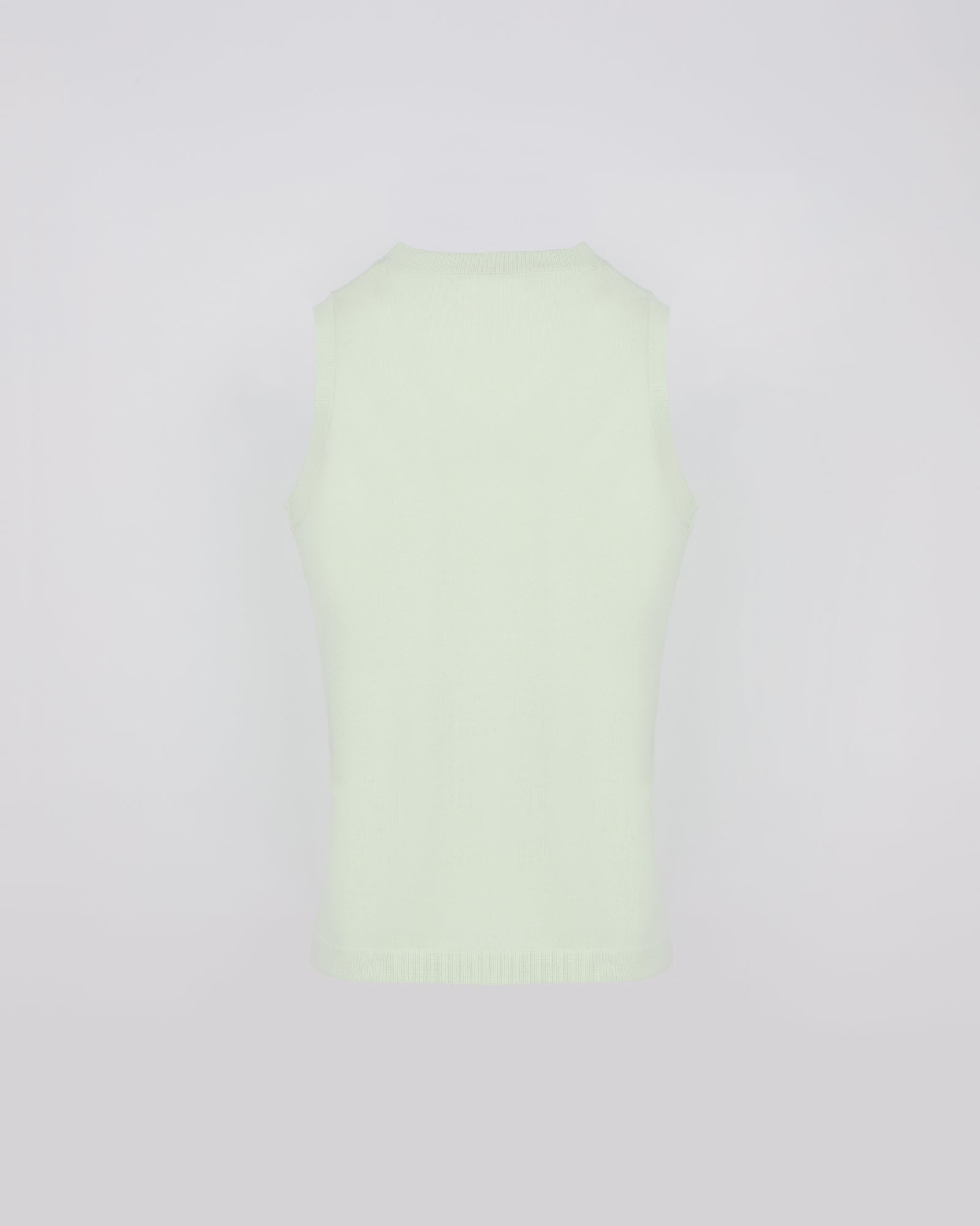 Summer sale -  Wool-cashmere knit tank top - Yves Salomon