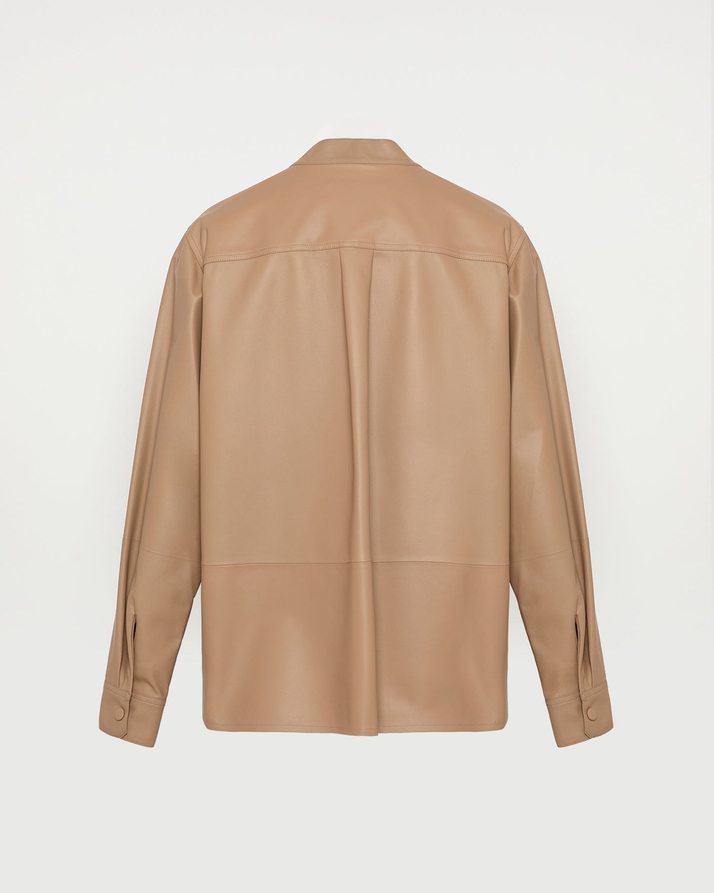 Supple lambskin shirt -Yves Salomon - New spring summer collection