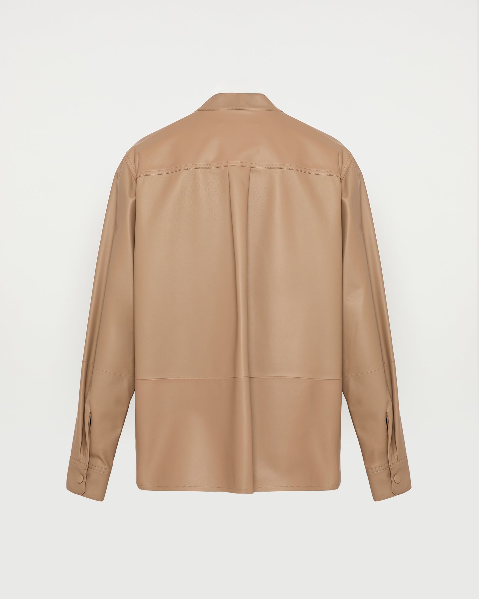 Supple lambskin shirt -Yves Salomon - New spring summer collection