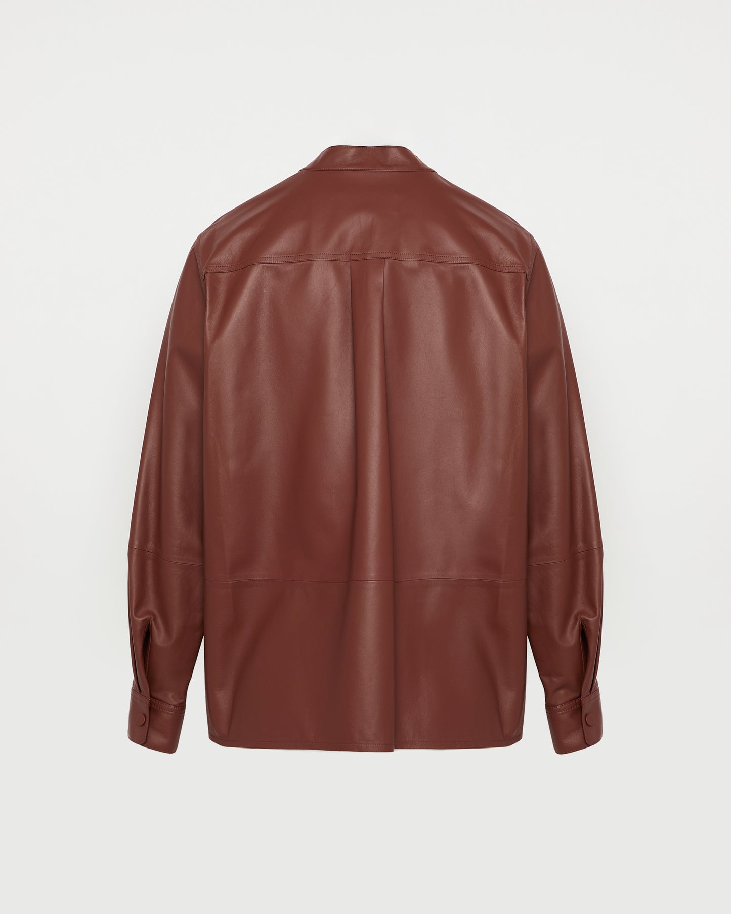 Supple lambskin shirt -Yves Salomon - New spring summer collection