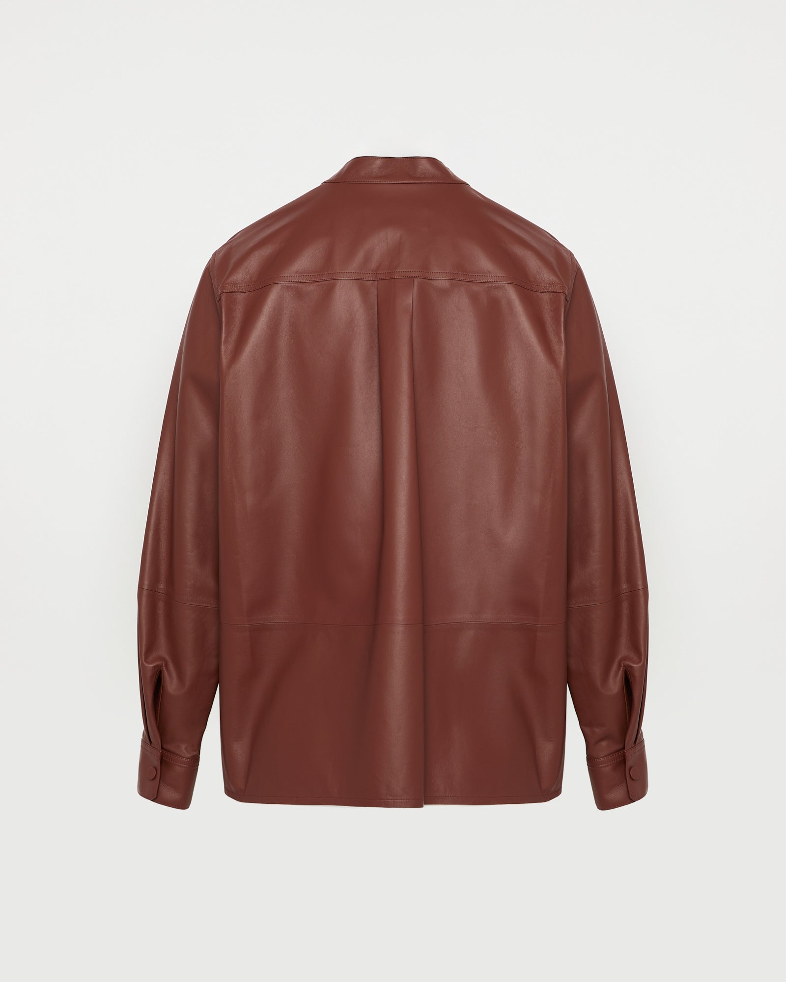 Supple lambskin shirt -Yves Salomon - New spring summer collection