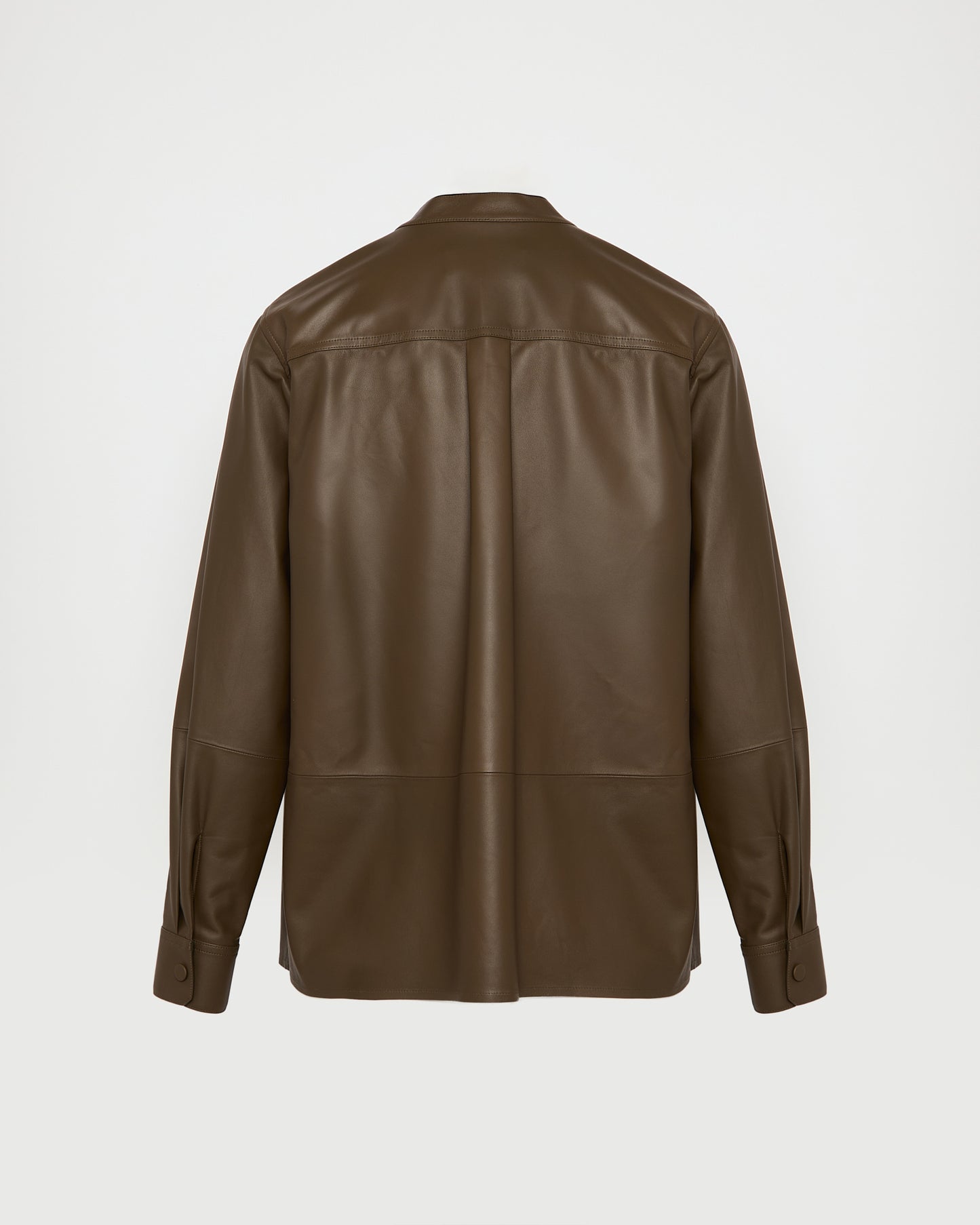 Supple lambskin shirt -Yves Salomon - New spring summer collection