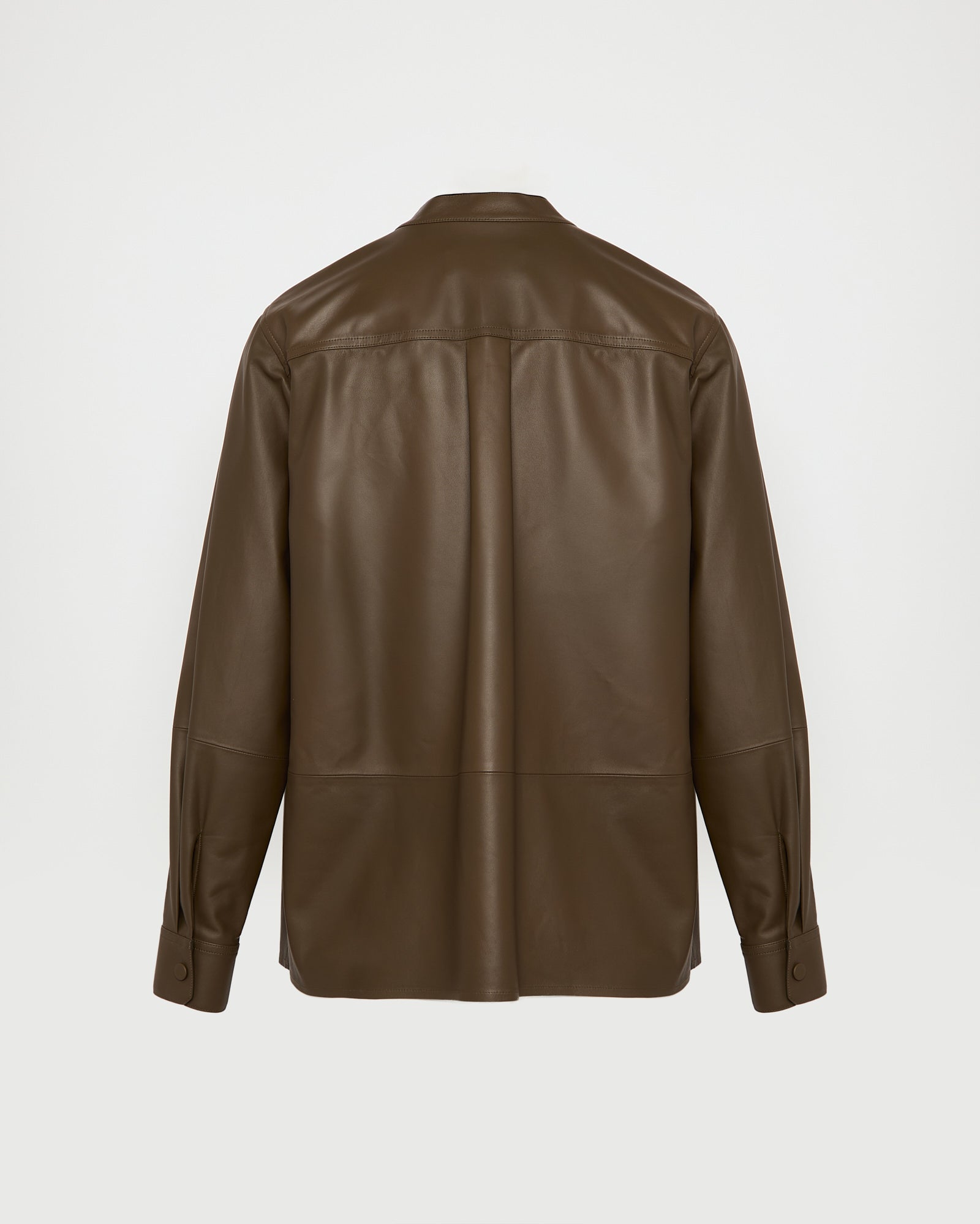 Supple lambskin shirt -Yves Salomon - New spring summer collection