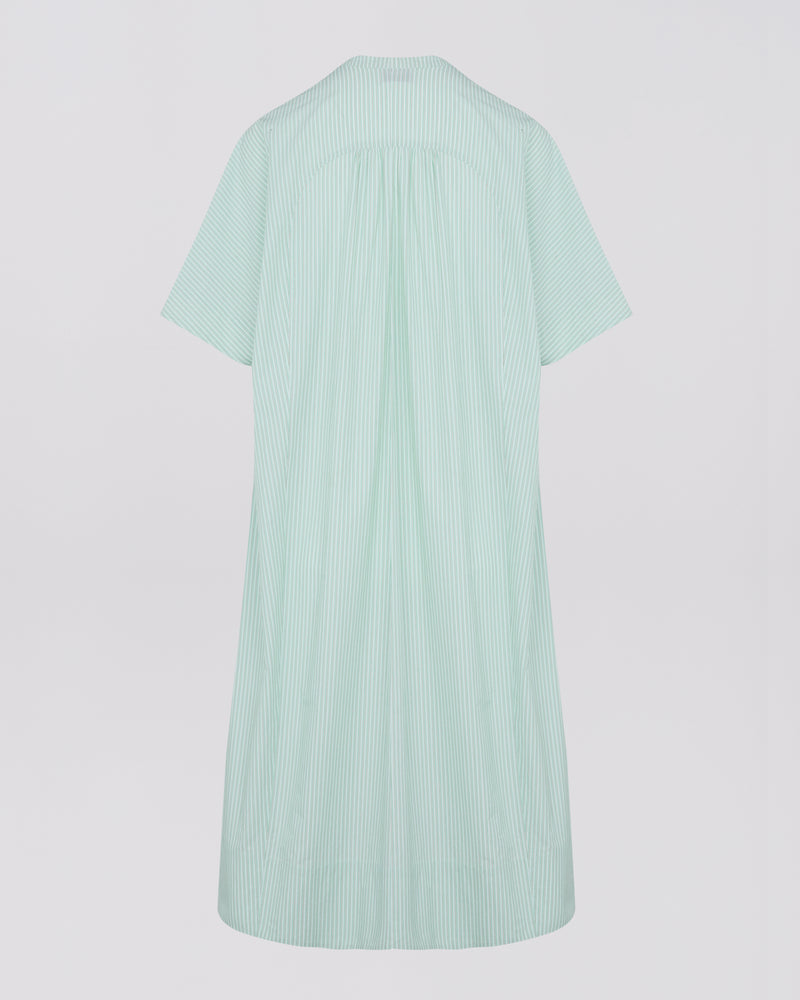 Cotton poplin kaftan dress