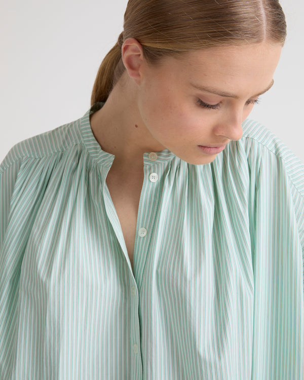Cotton poplin kaftan dress
