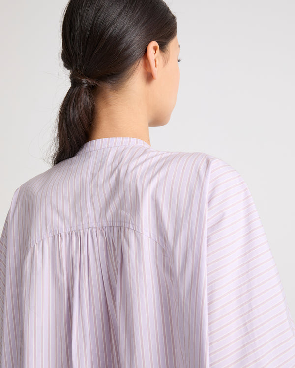 Cotton poplin kaftan dress
