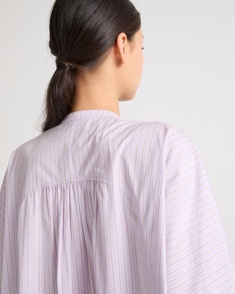 Cotton poplin kaftan dress