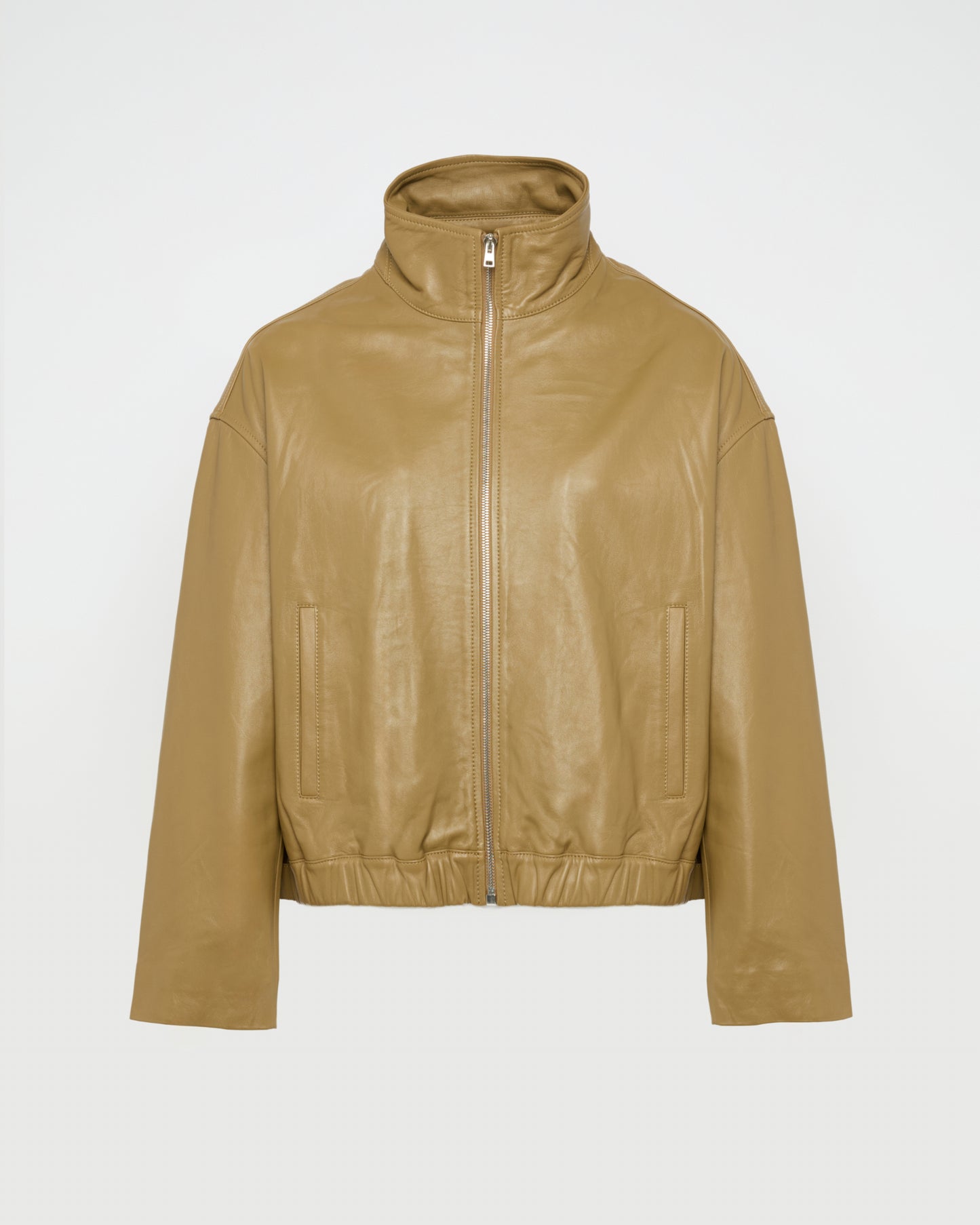 Lamb leather blouson -Yves Salomon