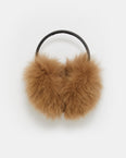 Fox fur earmuffs