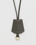 Leather keyring
