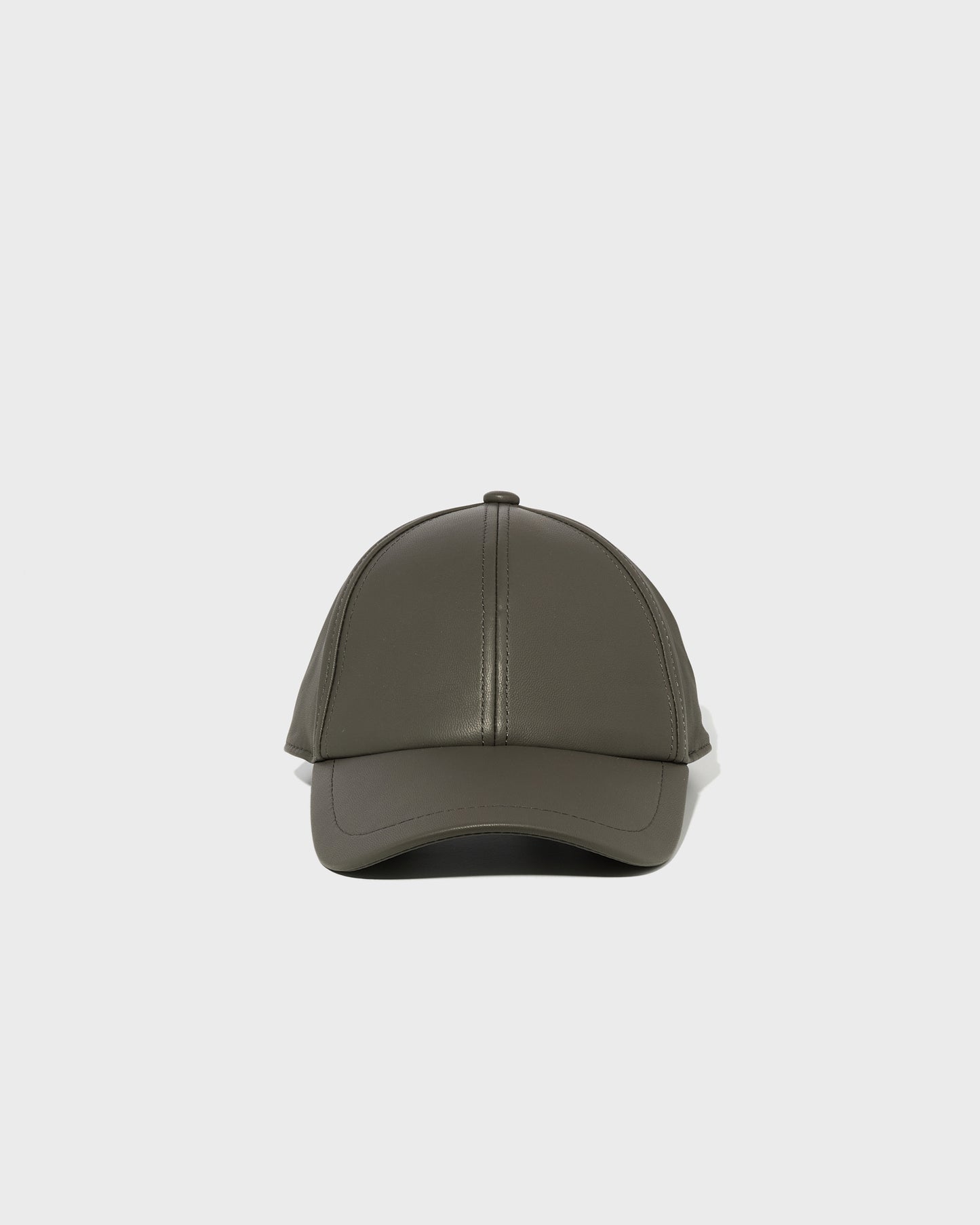 Leather cap -Yves Salomon