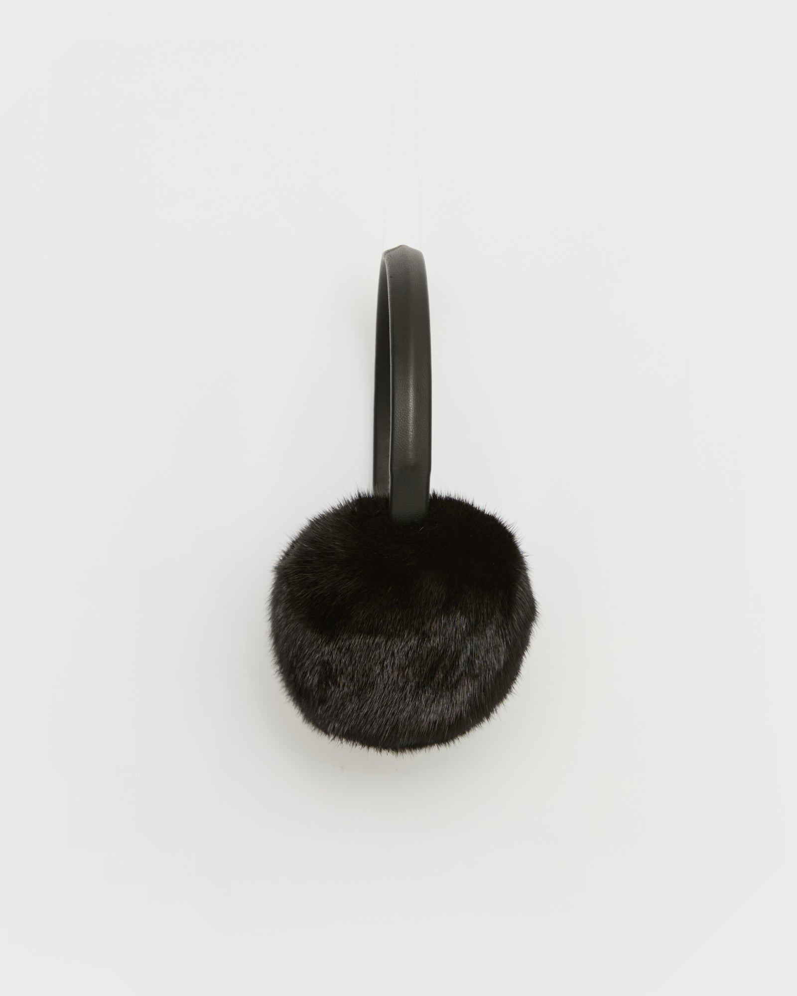 Mink fur earmuffs -Yves Salomon