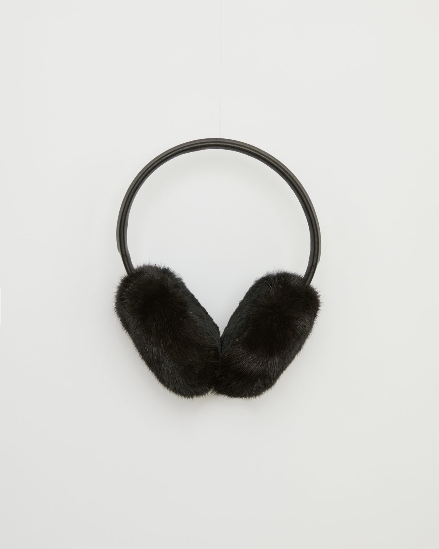 Mink fur earmuffs -Yves Salomon