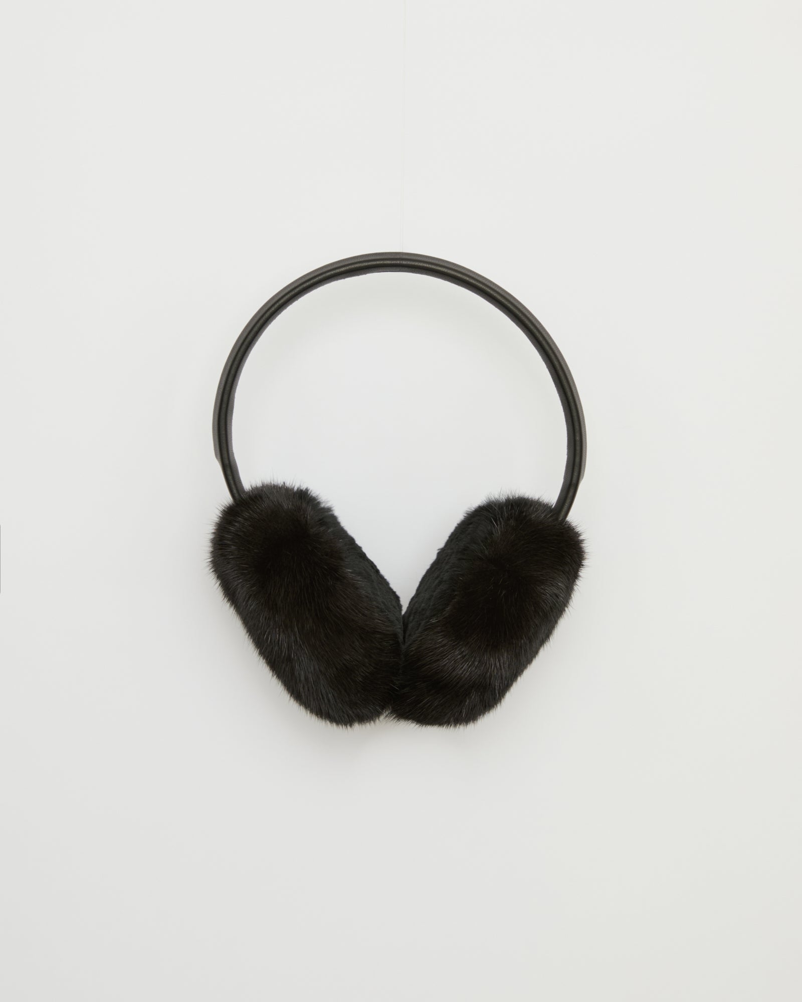 Mink fur earmuffs -Yves Salomon
