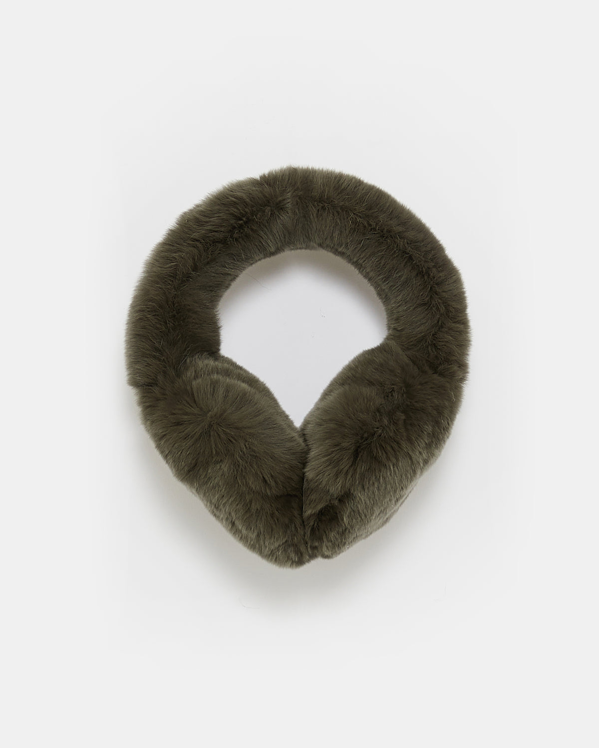 Rex rabbit fur earmuffs -Yves Salomon