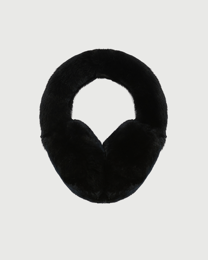 Rex rabbit fur earmuffs - Yves Salomon - New Fall Winter Collection