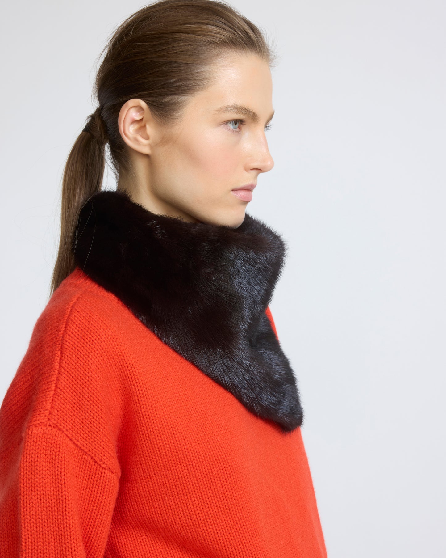 Mink fur bandana - Yves Salomon - New Fall/Winter Collection
