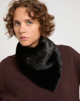 Mink fur bandana