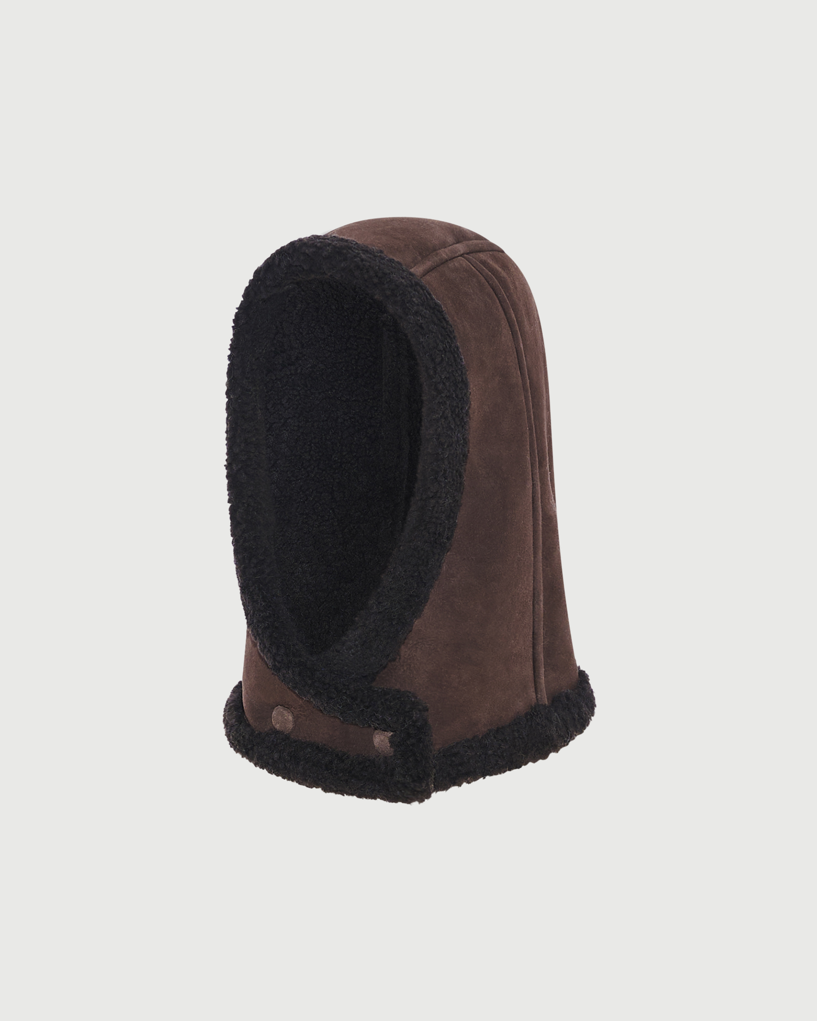 Curly Merino lambskin hood - Yves Salomon - New Fall Winter Collection