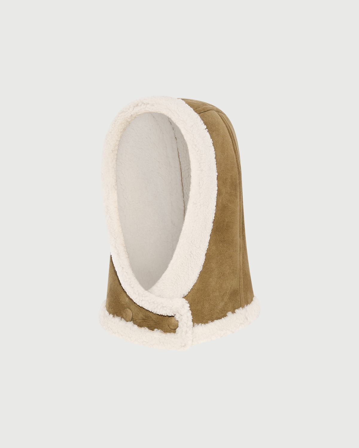 Curly Merino lambskin hood - Yves Salomon - New Fall Winter Collection