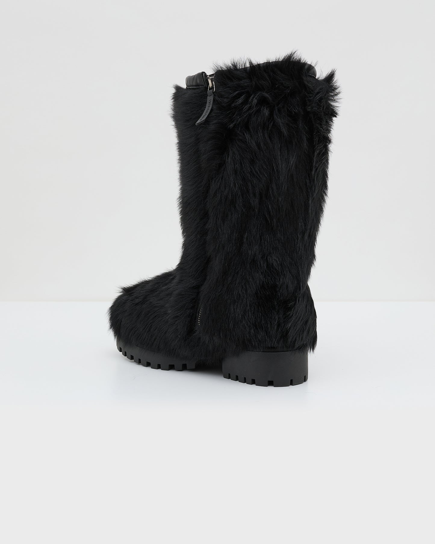 Stiff Tuscan shoes - Black - Yves Salomon women