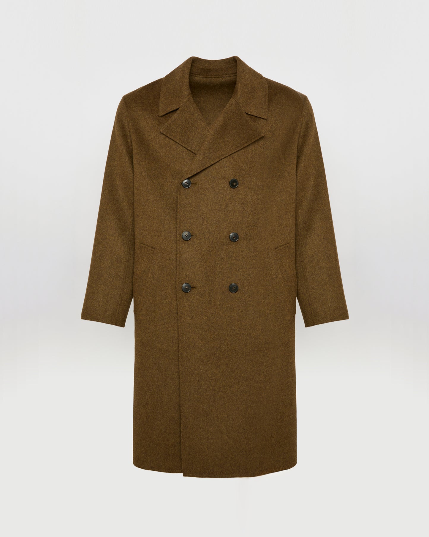 Double-sided wool-cashmere coat -Yves Salomon