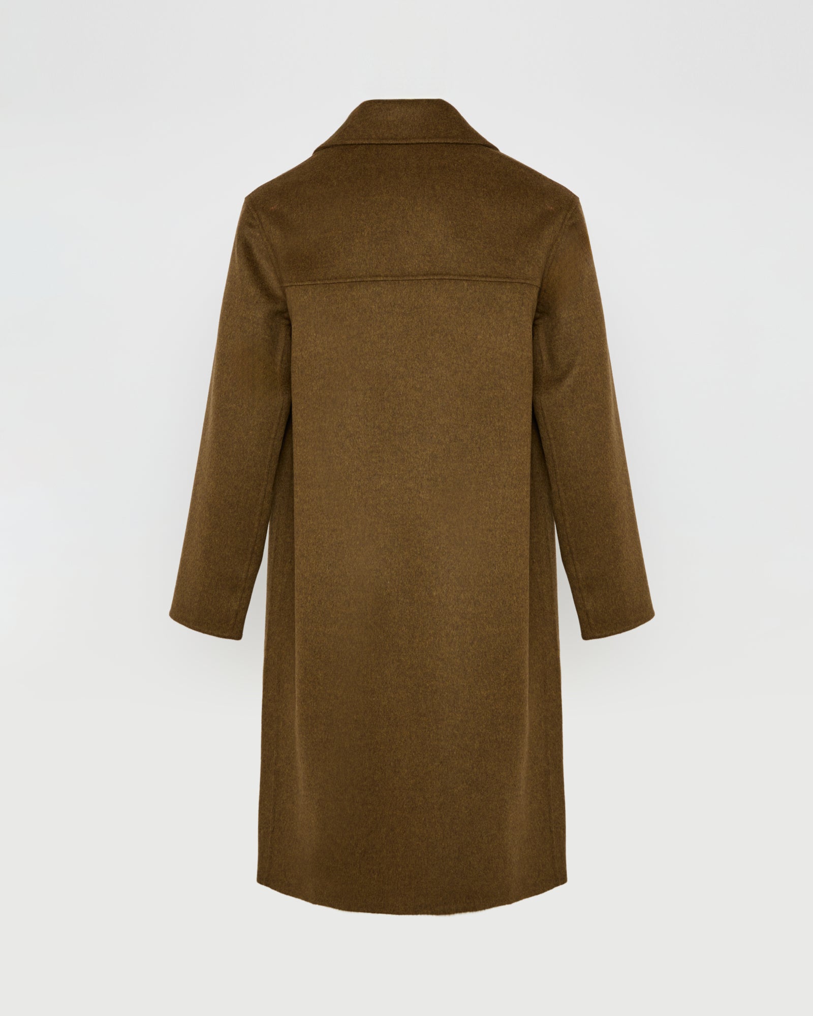 Double-sided wool-cashmere coat -Yves Salomon