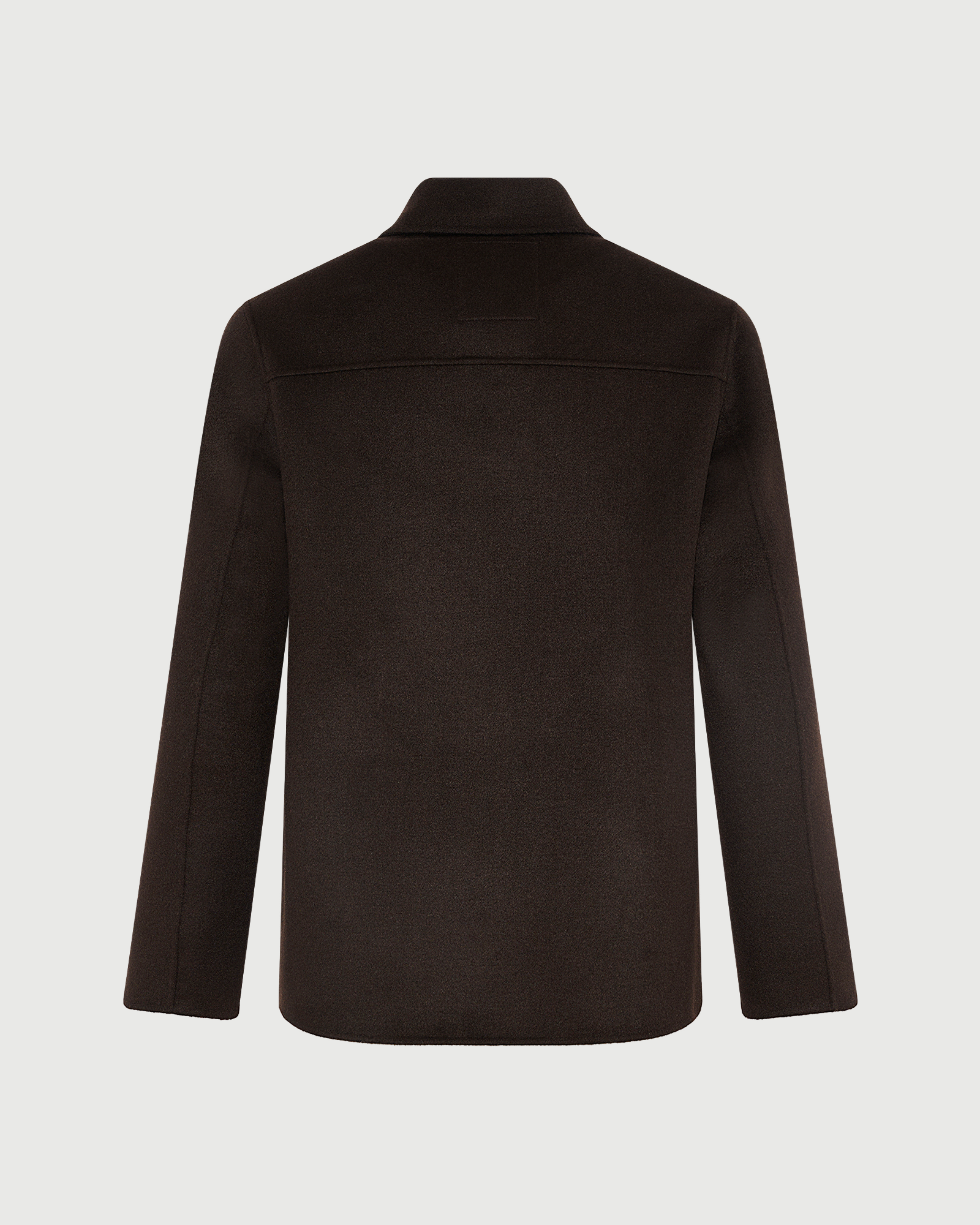 Workwear jacket in double-sided wool-cashmere fabric - Yves Salomon - New Fall Winter Collection